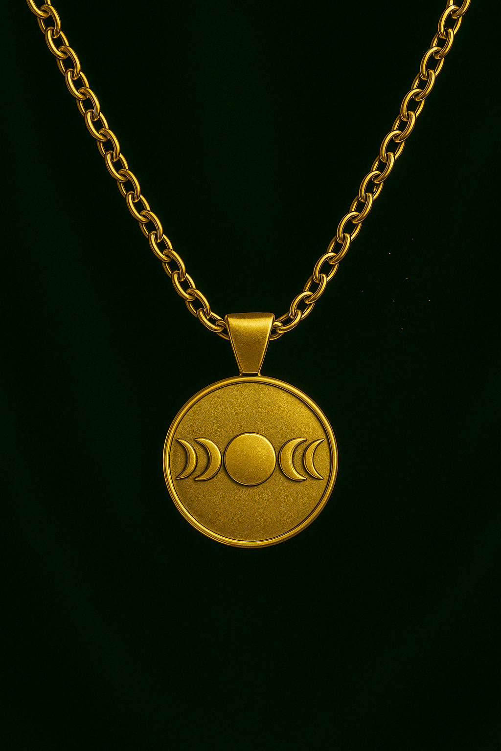 🌙 Collier “Lune & Cycle” — Le Rituel du Féminin