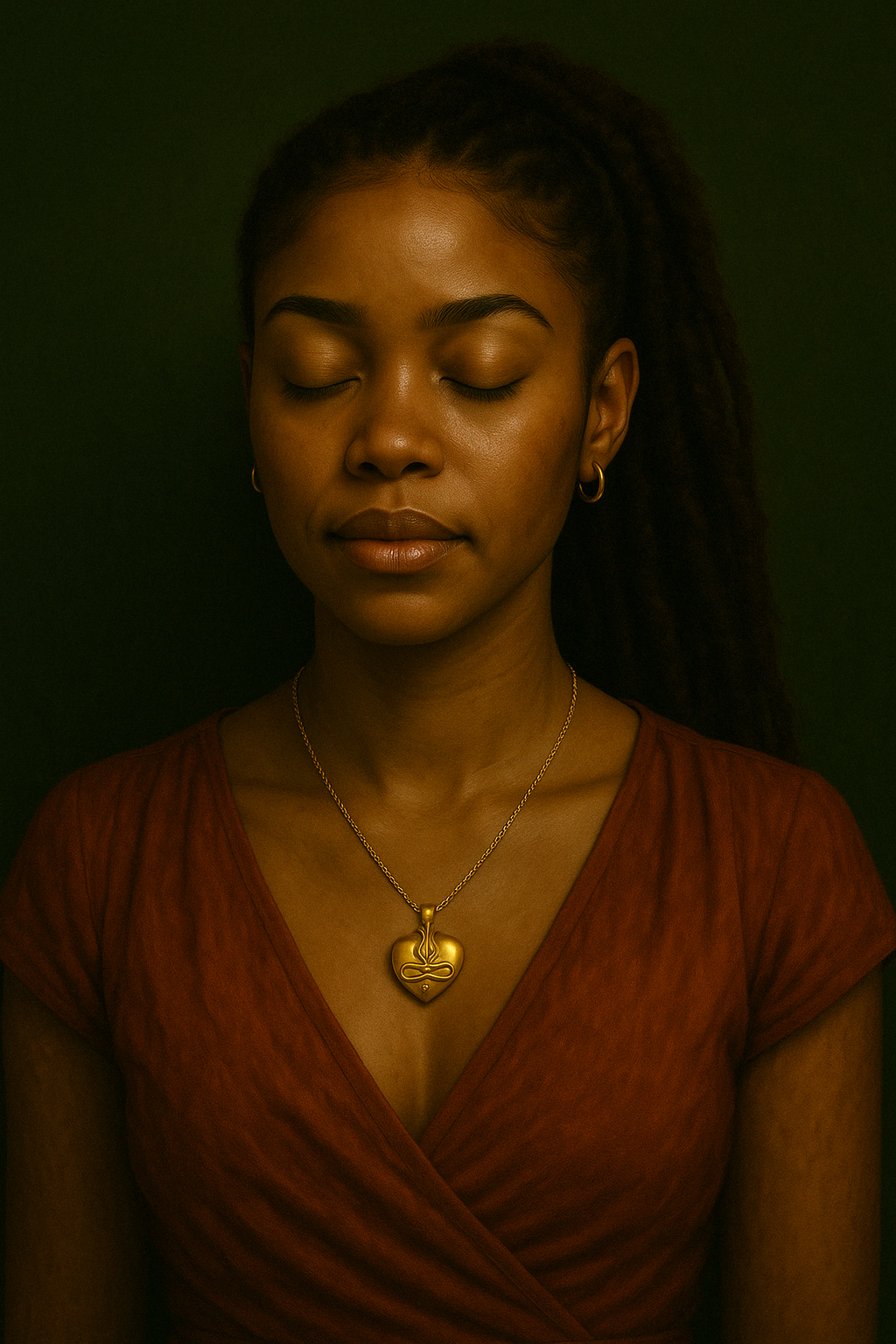 Collier Cœur Sacré ∞ Amour Infini