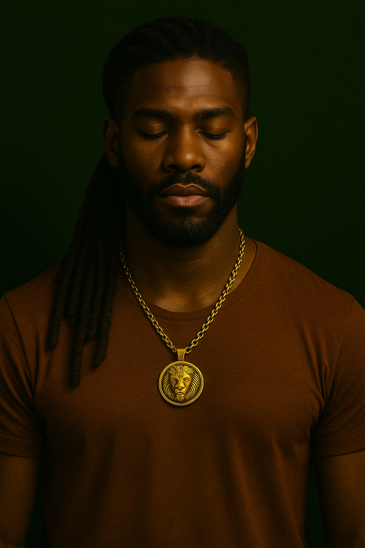 Collier "Roi Solaire" ∞ Force et Souveraineté