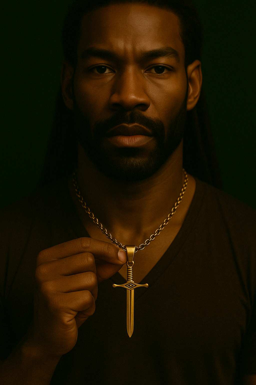 ⚔️ Collier Le Gardien - Épée de Vérité