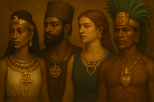 Bijoux sacrés et civilisations anciennes : une héritage vibratoire à travers les âges