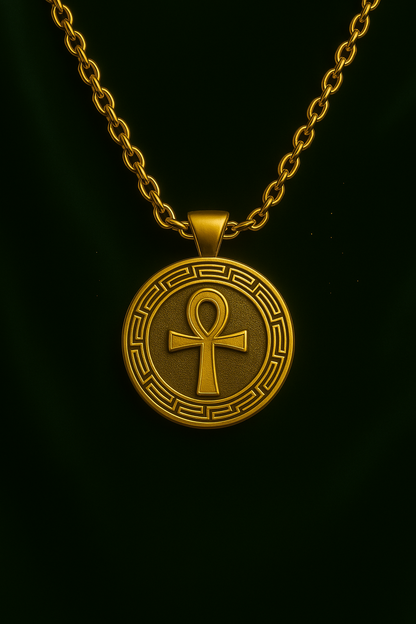 Collier Ankh ∞ Guerrier de lumière