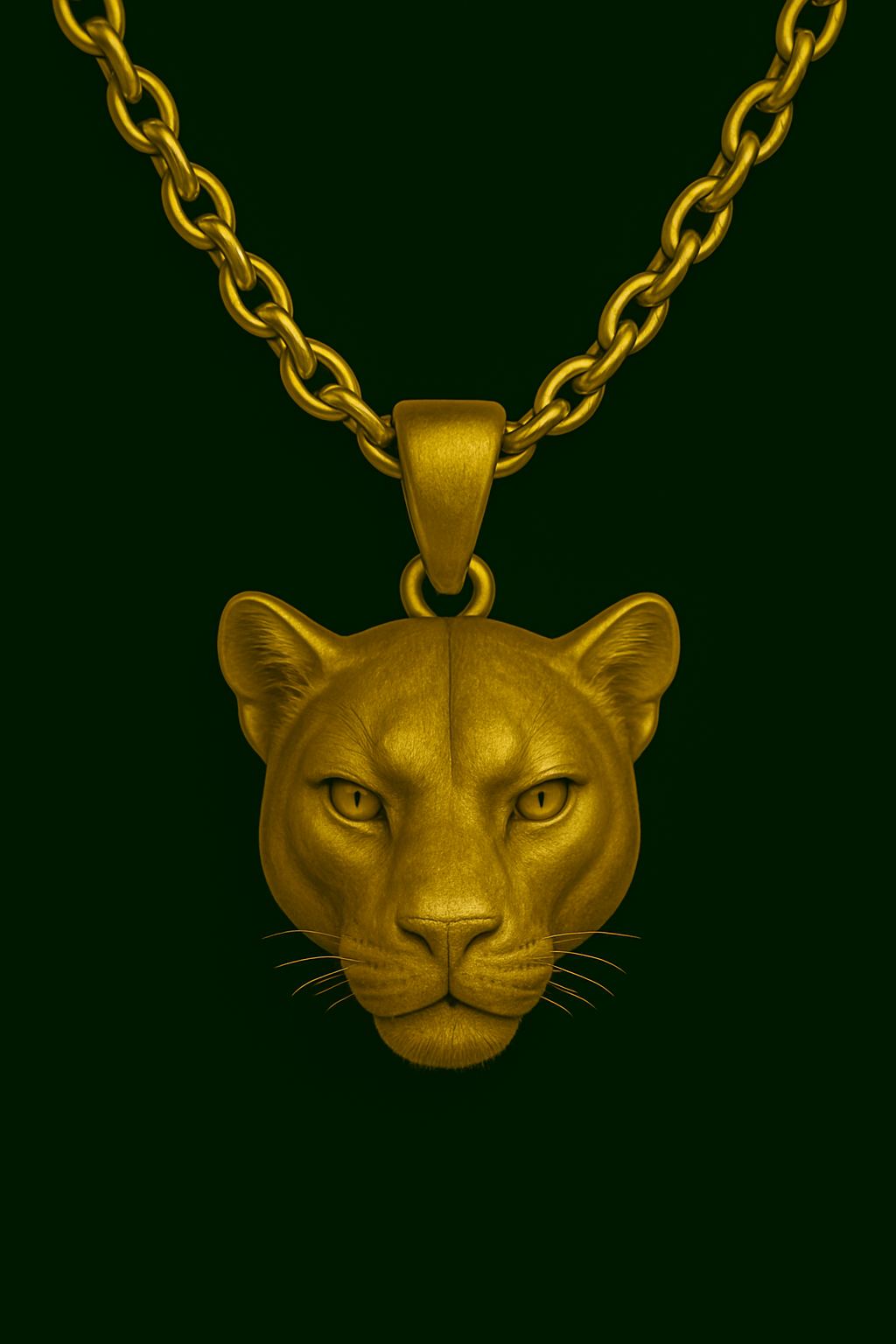 🐆 "Âme de Panthère" —  Collier Totem de Puissance Silencieuse