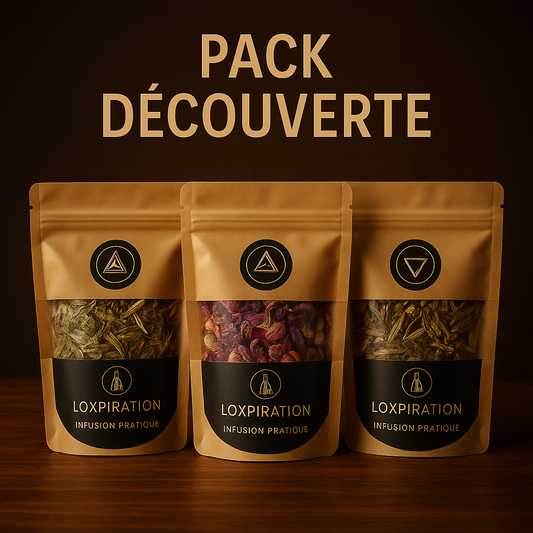 Pack Découverte - 3 Infusions pratiques
