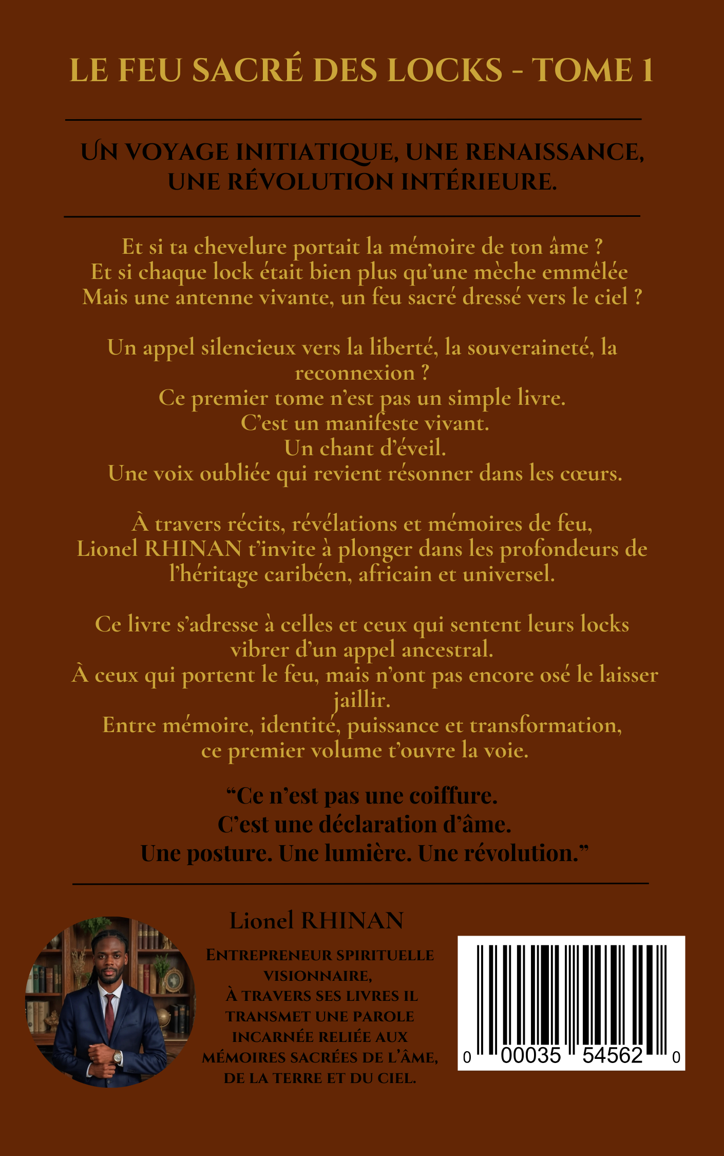 Le livre Le Feu Sacré des Locks